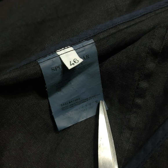 CP Company SS2003 (IT46/M) Flax Linen Coat - Waxed Grey Archive - Picture 5 of 6